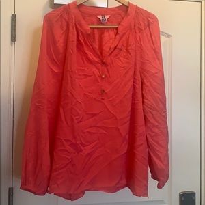 Lilly Pulitzer Pink Elsa Silk Top